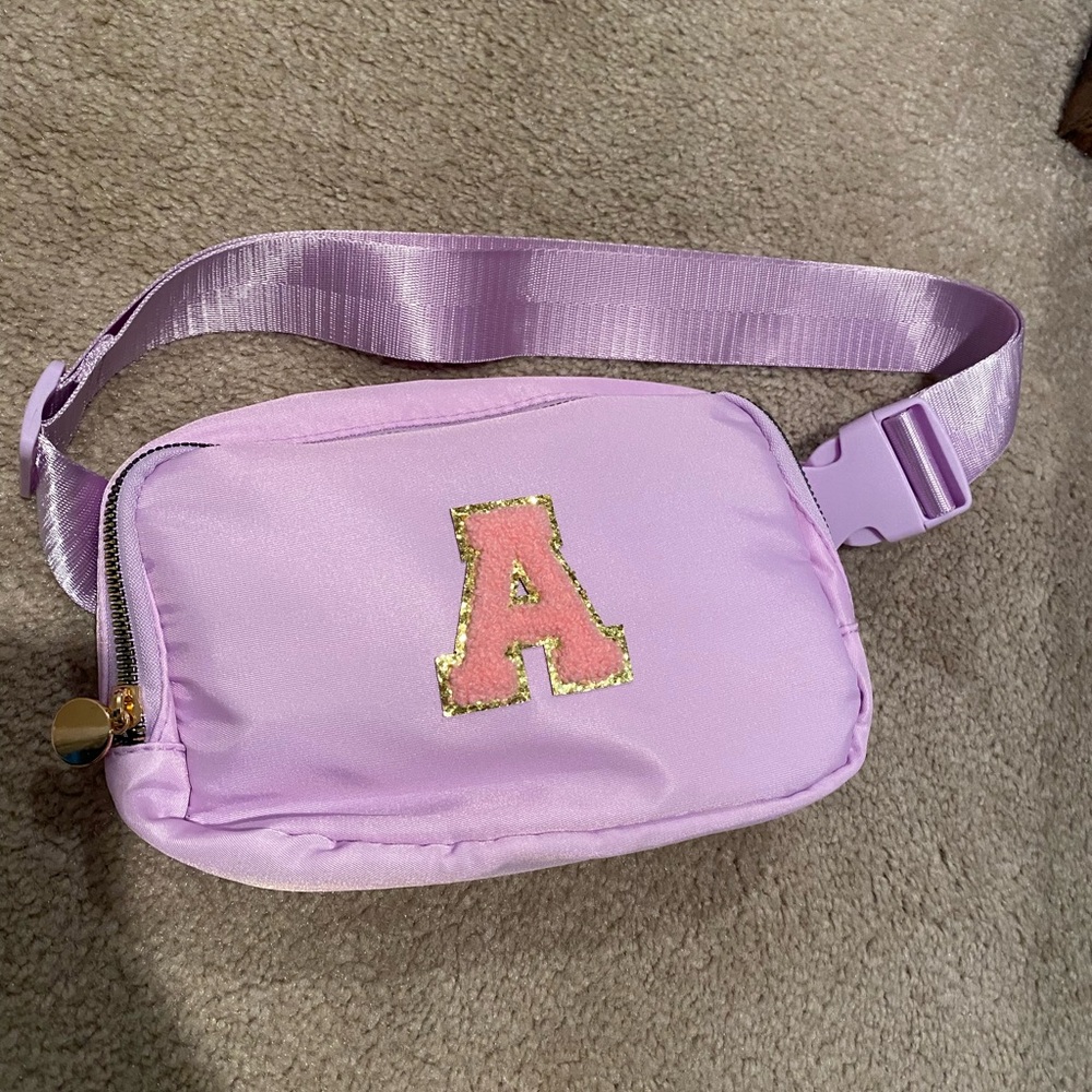 "A" Belt bag - Purple